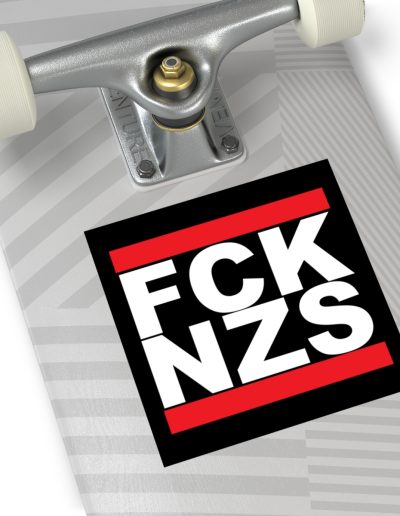 FCK NZS Fuck Nazis vinylové samolepky