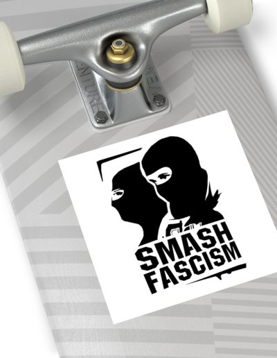 Smash Fascism vinylové samolepky