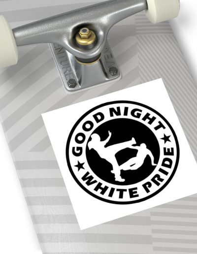 GNWP Good Night White Pride vinylové samolepky