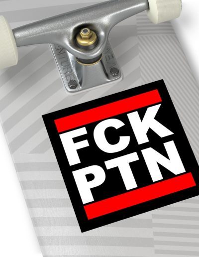 FCK PTN Fuck Putin vinylové samolepky