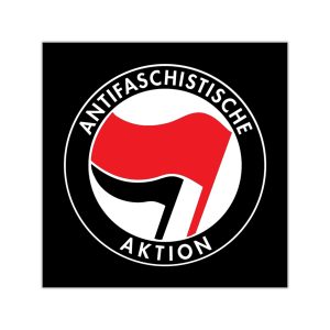 Antifa Antifaschistische Aktion vinylové samolepky