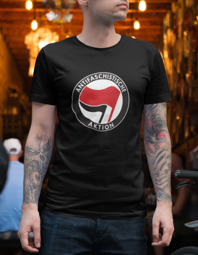 Antifa Antifaschistische Aktion Unisex Tričko