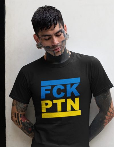 FCK PTN Fuck Putin Unisex Tričko