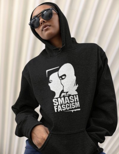 Smash Fascism Unisex Mikina