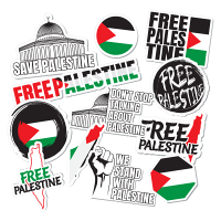 Free Palestine Stickers