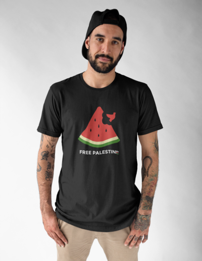 Free Palestine Watermelon Unisex Tričko