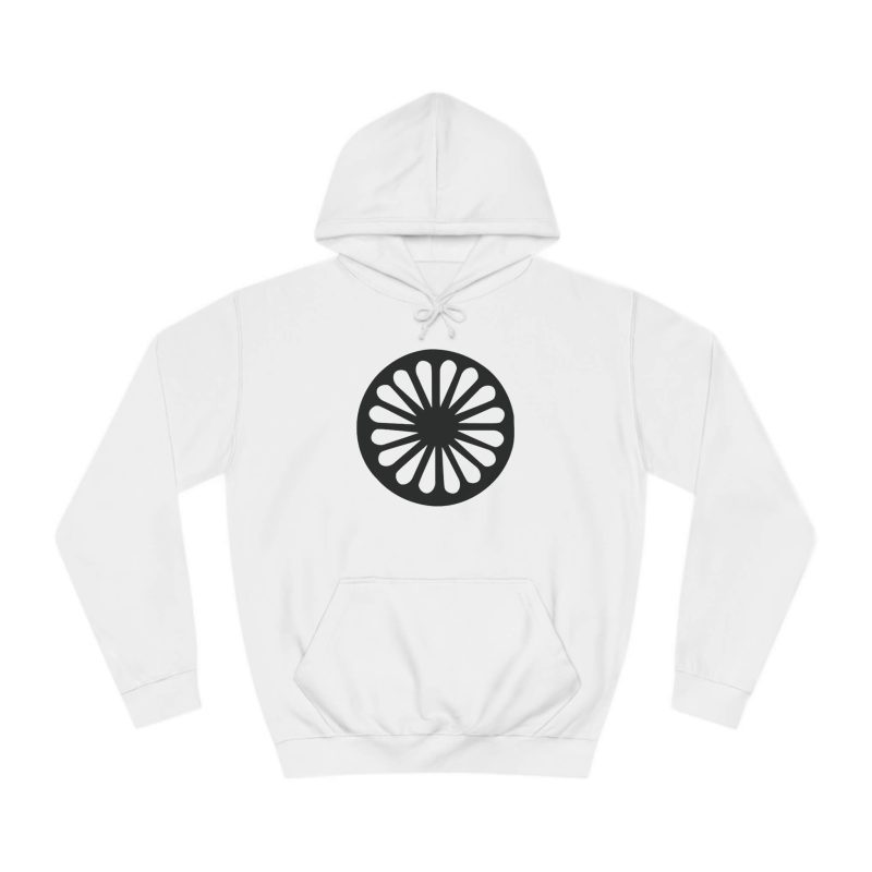 Romské kolo (čakra) unisex mikina s kapucí