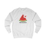 Free Palestine Watermelon unisex mikina bez kapuce