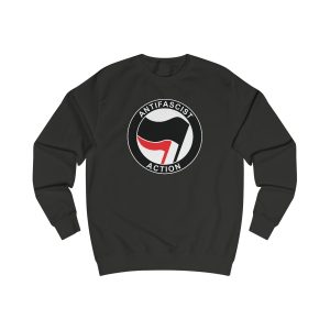Antifascist Action unisex mikina bez kapuce