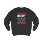 Long Live the Resistance unisex mikina bez kapuce