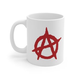 Anarchy Red Anarchist Symbol Hrnek