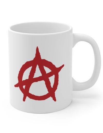 Anarchy Red Anarchist Symbol Hrnek