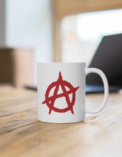 Anarchy Red Anarchist Symbol Hrnek