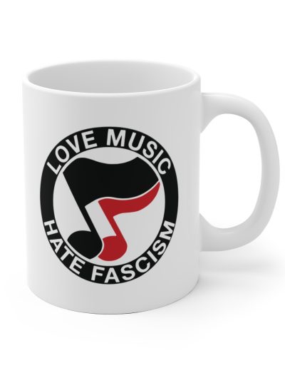 Love Music Hate Fascism Hrnek