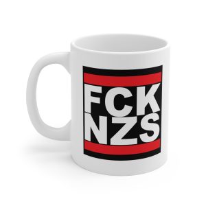 FCK NZS Fuck Nazis Hrnek