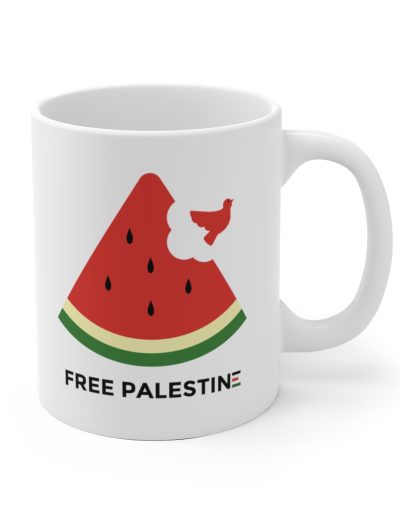 Free Palestine Watermelon Hrnek