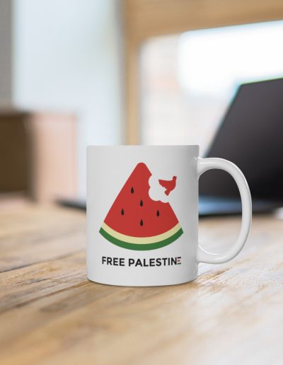 Free Palestine Watermelon Hrnek