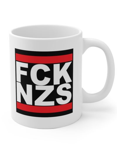 FCK NZS Fuck Nazis Hrnek