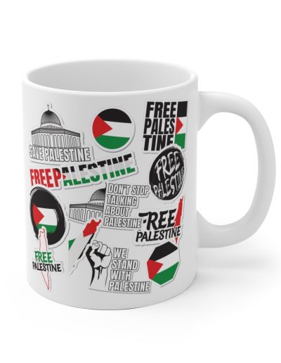 Free Palestine Stickers Hrnek