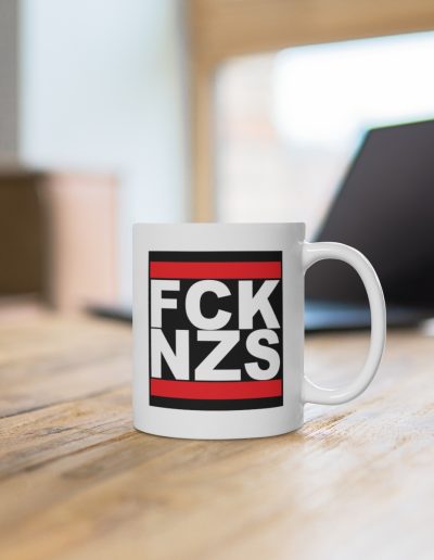 FCK NZS Fuck Nazis Hrnek