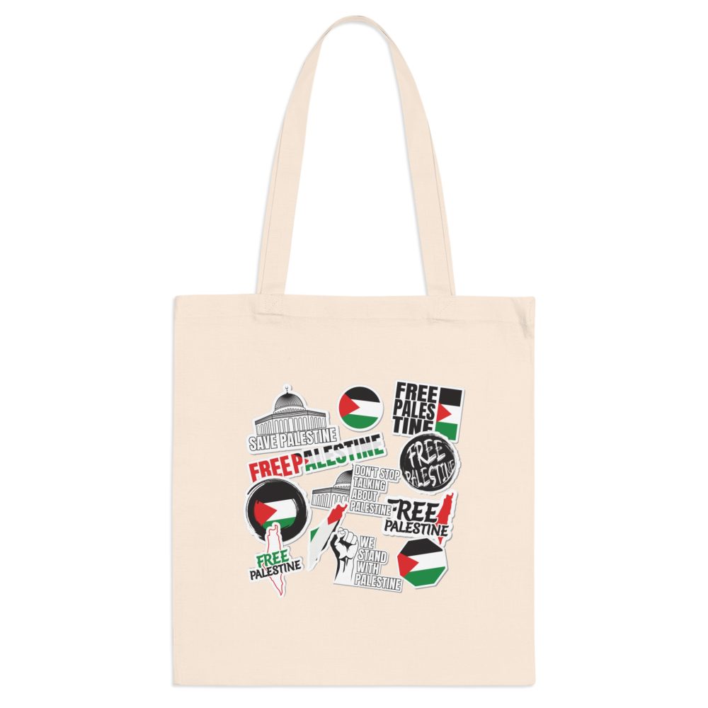 Free Palestine Stickers taška