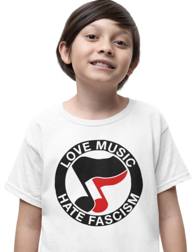 Love Music Hate Fascism dětské tričko