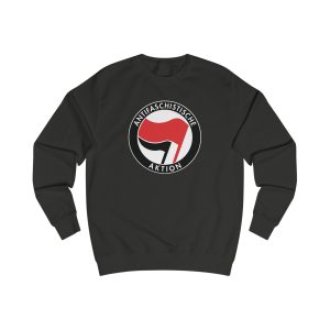 Antifa Antifaschistische Aktion unisex mikina bez kapuce