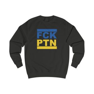 FCK PTN Fuck Putin unisex mikina bez kapuce