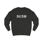 ACAB unisex mikina bez kapuce