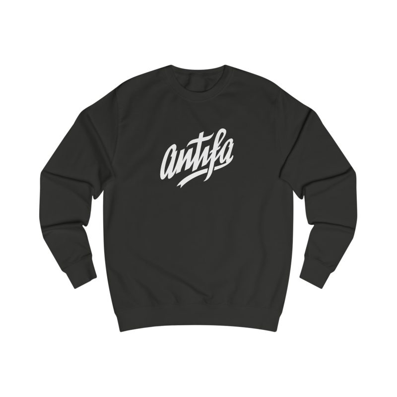 ANTIFA unisex mikina bez kapuce