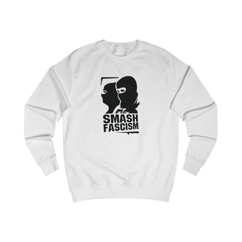 Smash Fascism unisex mikina bez kapuce