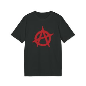 Anarchy Red unisex organické tričko