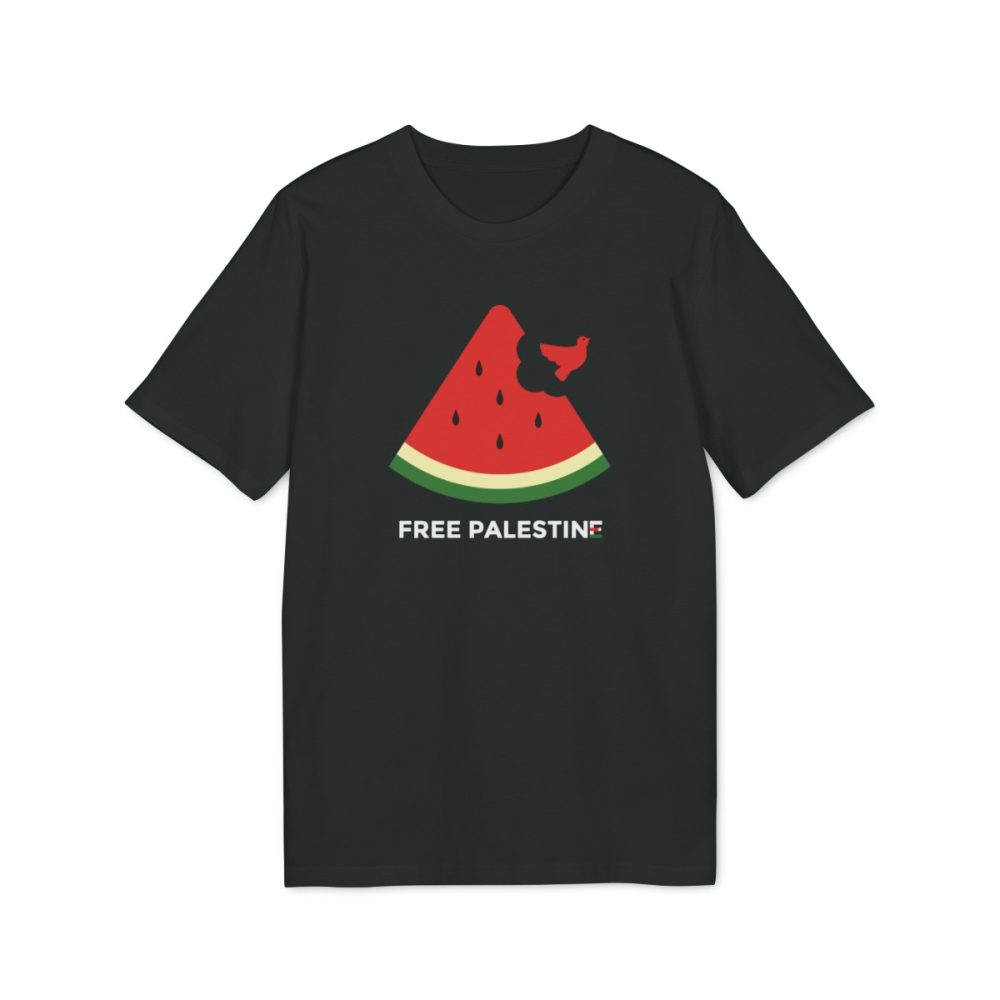 Free Palestine Watermelon unisex organické tričko