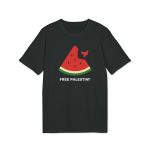 Free Palestine Watermelon unisex organické tričko