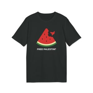 Free Palestine Watermelon unisex organické tričko