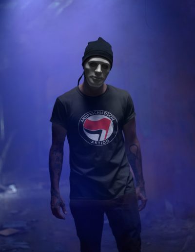 Antifa Antifaschistische Aktion unisex organické tričko