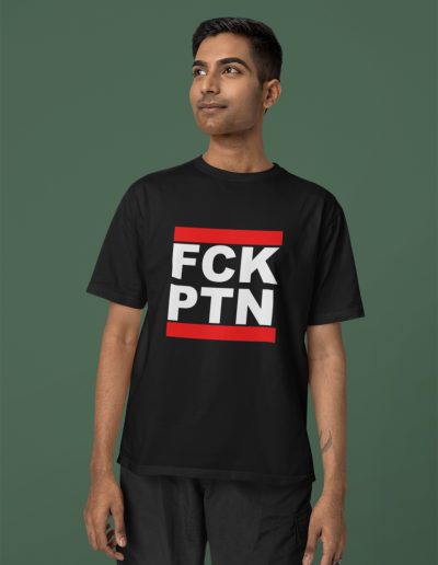 FCK PTN Fuck Putin unisex organické tričko