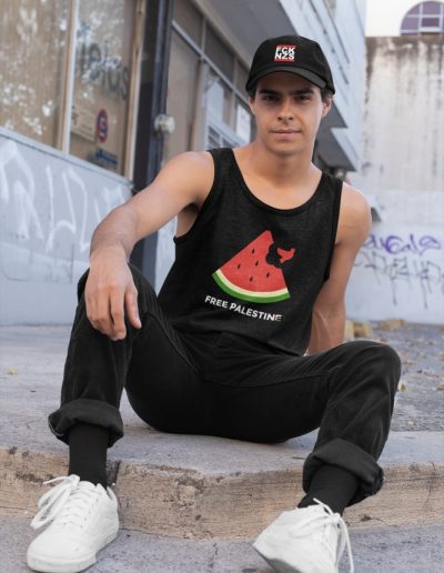 Free Palestine Watermelon unisex tílko