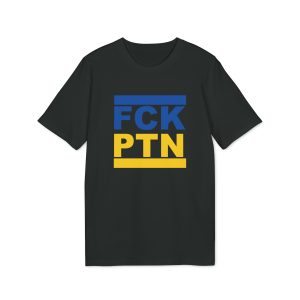 FCK PTN Fuck Putin unisex organické tričko