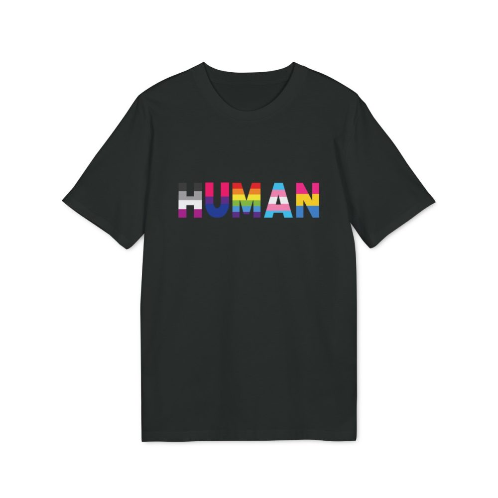 HUMAN LGBTQ+ unisex organické tričko