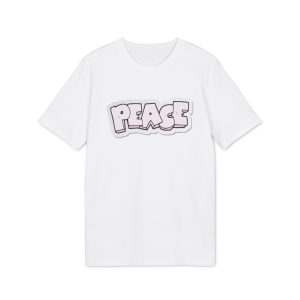 PEACE Graffiti unisex organické tričko