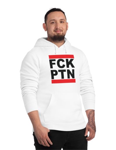 FCK PTN organická unisex mikina s kapucí