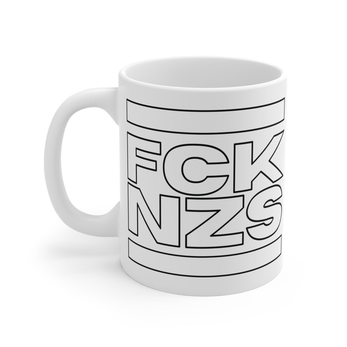 FCK NZS Outline hrnek