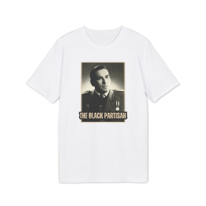 Josef Serinek (The Black Partisan) unisex organické tričko