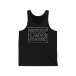 FCK NZS Outline unisex tílko