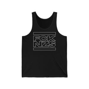 FCK NZS Outline unisex tílko