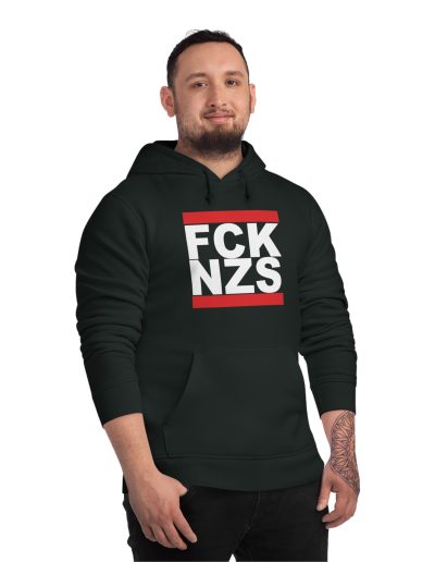 FCK NZS organická unisex mikina s kapucí