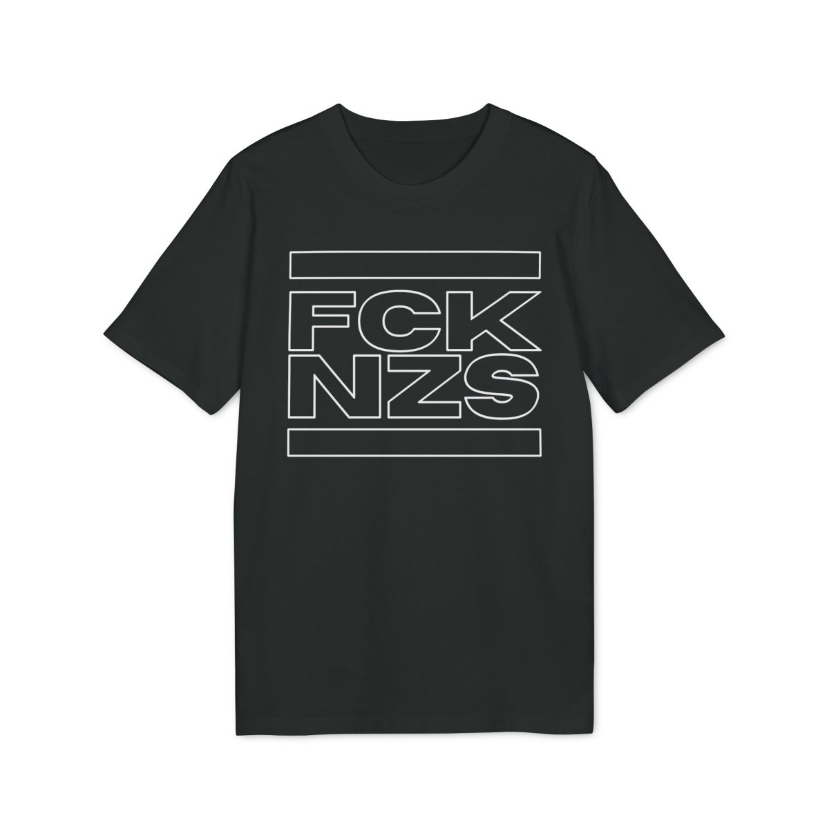 FCK NZS Outline unisex organické tričko