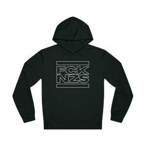 FCK NZS Outline organická unisex mikina s kapucí