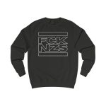 FCK NZS Outline unisex mikina bez kapuce